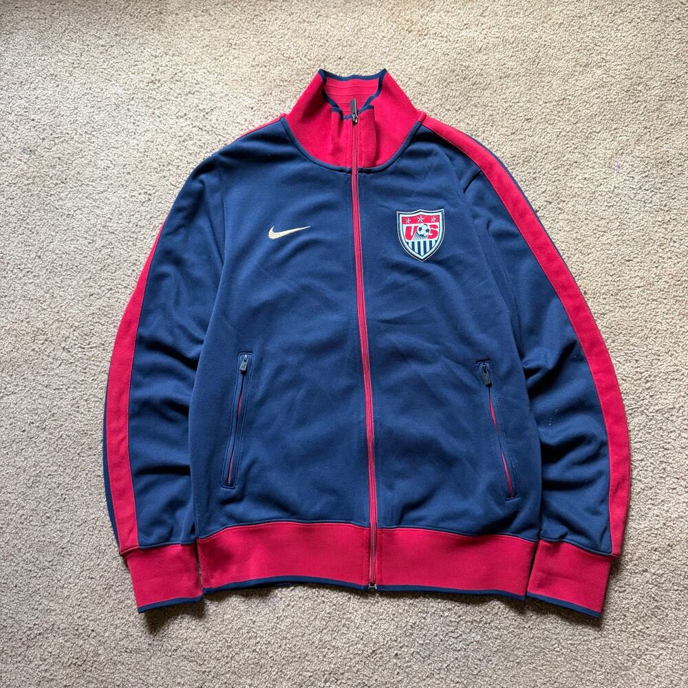 Nike Team USA Soccer Jacket Sz Small Embroidered Logo